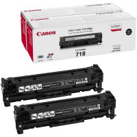 Canon 2662B005 Тонер-картридж 718 Bk H черный для Canon LBP-7200. Чёрный. 3400 страниц. Двойная упаковка.