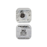 Батарейка RENATA SR721SW  362 (0%Hg) Использовать до 03/2021