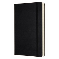 Блокнот Moleskine Classic Expended Large 130 x 210 мм, 400 стр., линейка, черный (Moleskine QP060EXP)