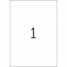 HERMA 4698 Этикетки самоклеющиеся Полиэстровые матовые А4, 210.0 x 297.0, цвет: Белый, клей: перманентный, для печати на: лазерных аппаратах, в пачке: 25 листов/25 этикеток