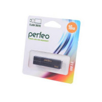 Носитель информации PERFEO PF-C01G2B016 USB 16GB черный BL1
