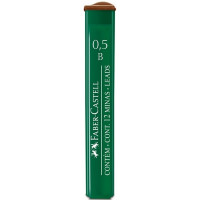 Грифели для карандашей Faber-Castell Polymer 0,5 мм B 12 шт. (Faber-Castell 521501/047263)