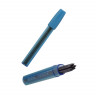 Карандаш механический Stabilo Leftright для левшей, набор. В наборе: карандаш механический, грифели, точилка. Корпус голубой, блистер (STABILO 6613/1-3B голубой)