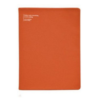 Еженедельник датированный 2022 Infolio Prague, А4 (190х250 мм), 88 л, оранжевый (Infolio AZ2013/orange)