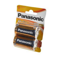 Батарейка Panasonic Alkaline Power LR20APB/2BP LR20 BL2 (Комплект 2 шт.)