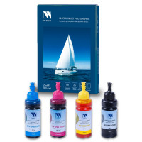 NV Print NVP-INK100U-4Fb Чернила универсальные водные для Сanon, Epson, НР, Lexmark, комплект 4 цвета + фотобумага