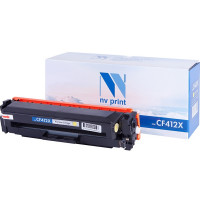 NV Print NVP-CF412XY Картридж совместимый NV-CF412X Yellow для HP Color LaserJet Pro M377dw /  M477fdn /  M477fdw /  M477fnw /  M452dn /  M452nw (5000k)
