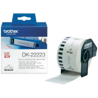 Brother DK22223 Белая бумажная клеящаяся лента Brother DK22223, ширина 50 мм (неразрезанная, рулон 30,48м)