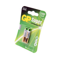 Батарейка GP Super GP24A-CR2 LR03 BL2 (Комплект 2 шт.)