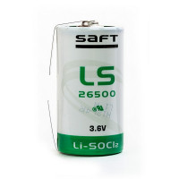 Батарейка SAFT LS 26500 CNR C с лепестковыми выводами