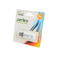 Носитель информации PERFEO PF-C13W016 USB 16GB белый BL1