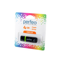 Носитель информации PERFEO PF-C11B004 USB 4GB C11 черный BL1