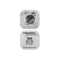 Батарейка RENATA SR1116S    366 (0%Hg)