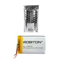 Аккумулятор ROBITON LP503759 3.7В 1200мАч PK1