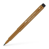 Ручка капиллярная Faber-Castell PITT Artist Pen, наконечник B (Brush), цвет 180 Raw Umber (167480)
