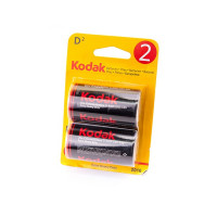 Батарейка Kodak Super Heavy Duty ZINC R20 BL2 (Комплект 2 шт.)