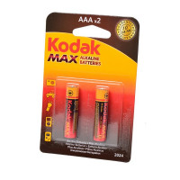 Батарейка Kodak MAX Super Alkaline LR03 BL2 (Комплект 2 шт.)