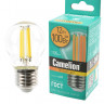 Лампа светодиодная Camelion LED12-G45-FL/830/E27 Филамент 12Вт E27 3000K BL1