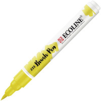 Маркер акварельный Royal Talens Ecoline Brush Pen, художественный, кисть, цвет 233 зелёно-жёлтый, шартрез (Royal Talens 11502330)