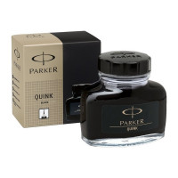 Чернила Parker Bottle Quink для перьевых ручек, объем 57 мл, черные, (PARKER S0037460, 1950375)
