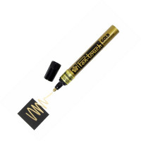 Маркер краска Sakura Pen-Touch, лаковый, 2,0 мм, золотой (Sakura 41501)