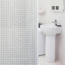 Штора для ванной комнаты LENS FLARE с 3D-эффектом водонепроницаемая, 180х180 см, LAIMA HOME, 608450