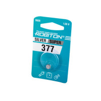 Батарейка ROBITON SUPER R-377-BL1 377 (SR626SW) BL1