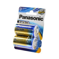 Батарейка Panasonic EVOLTA LR20EGE/2BP LR20 BL2 (Комплект 2 шт.)