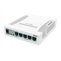 MikroTik CSS106-5G-1S Коммутатор MikroTik RouterBoard RB260GS (5x Gigabit Ethernet Smart Switch, SFP cage, plastic case, SwOS)