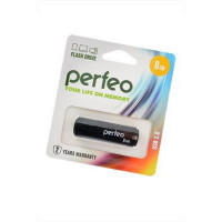 Носитель информации PERFEO PF-C05B008 USB 8GB черный BL1