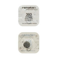 Батарейка RENATA SR754W    393 (0%Hg) Уценка: использовать до 02/2019