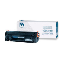 NV Print NVP-CB435A/436/285/278/725 Картридж совместимый NV-CB435A / CB436A / CE285A / CE278A / NV-725 универсальные для HP / Canon LaserJet P1005 /  P1006 /  M1120 /  M1120n /  M1522n /  M1522nf /  P1505 /  P1505n /  M1132 /  M1212nf /  M1217nfw /  P1102