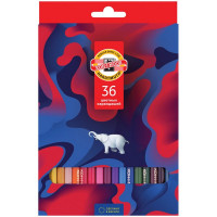 Набор цветных карандашей Koh-I-Noor Элефант, 36 цветов (Koh-I-Noor 3555036036KS)