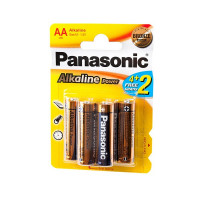 Батарейка Panasonic Alkaline Power LR6APB/6BP 4+2F LR6 4+2 шт BL6 (Комплект 6 шт.)