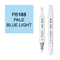 Маркер спиртовой ShinHanart Touch Twin Brush PB185 Синий светлый бледный (ShinHanart 1210185)