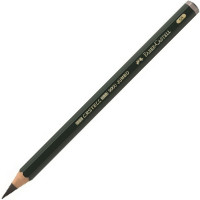 Карандаш чернографитный Faber-Castell CASTELL 9000 JUMBO 6B (Faber-Castell 119306)