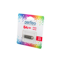 Носитель информации PERFEO PF-M07MS064 USB 64GB M07 Metal Series BL1