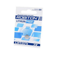 Батарейка ROBITON PROFI R-CR1025-BL1 CR1025 BL1