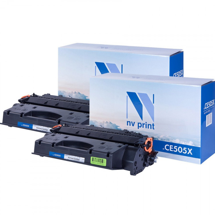 NV Print NVP-CE505X-SET2 Картридж совместимый NV-CE505X-SET2 для HP LaserJet P2055 /  P2055d /  P2055dn /  P2055d (6500k) (2 шт)