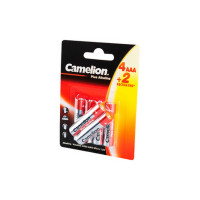 Батарейка Camelion Plus Alkaline 4+2LR03-BP LR03 4+2шт BL6 (Комплект 6 шт.)