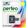 Носитель информации PERFEO microSD 32GB High-Capacity (Class 10) с адаптером BL1