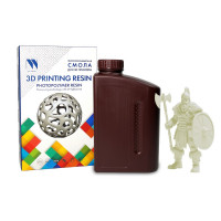 NV Print NVP-3D-WATER-WASHABLE-RESIN-CLEAR Фотополимерная водовымываемая смола NVPRINT Water Washable Resin Clear  1 кг