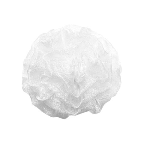 Бант для волос 8х10 см, 10х12 см, 8 см на резинке, белый, АССОРТИ, MONTE VITA (МОНТЕ ВИТА), 457117