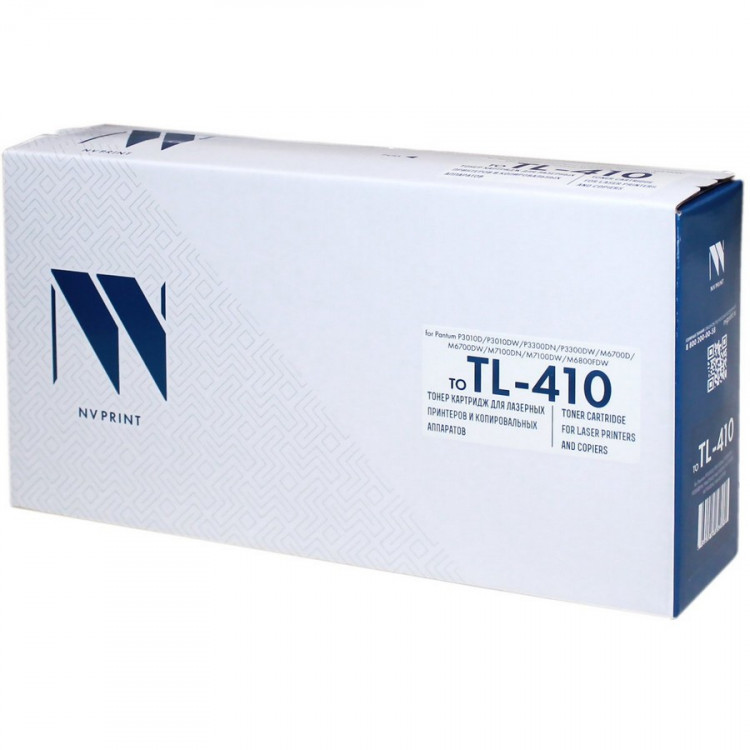 NV Print NVP-TL-410 Картридж совместимый NV-TL-410 для Pantum P3010D / P3010DW / P3300DN / P3300DW / M6700D / M6700DW / M7100DN / M7100DW / M6800FDW (1500k)