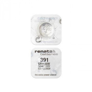 Батарейка RENATA SR1120W   391  (0%Hg) Тип: S1120HЦена: за 1 шт.