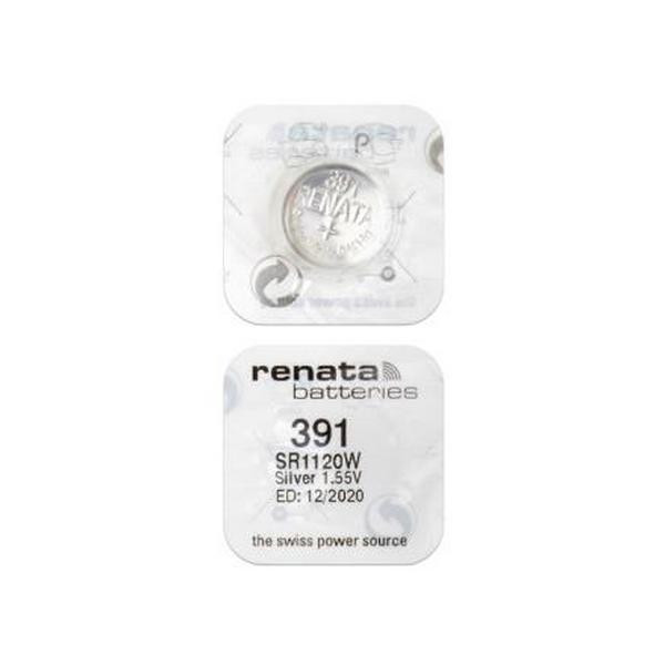 Батарейка RENATA SR1120W   391  (0%Hg)