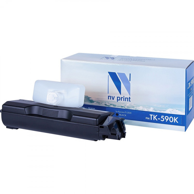 NV Print NVP-TK590Y Картридж совместимый NV-TK-590 Yellow для Kyocera FS-C5250DN /  C2026MFP /  C2026MFP+ /  C2126MFP /  C2126MFP+ /  C2526MFP /  C2626MFP /  Ecosys P6026cdn (5000k)