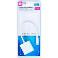 Переходник GAL mini Display Port - VGA mini DP M/VGA F (GAL 2532)