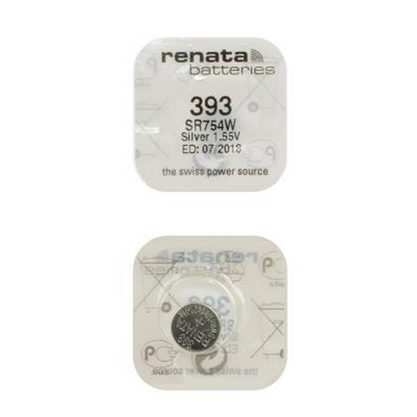Батарейка RENATA SR754W     393 (0%Hg)