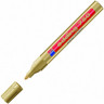 Маркер краска Edding 750 (053), лаковый, 2-4 мм, круглый наконечник, золотистый (Edding E-750/53)